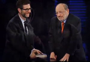 Umberto Eco e Fabio Fazio